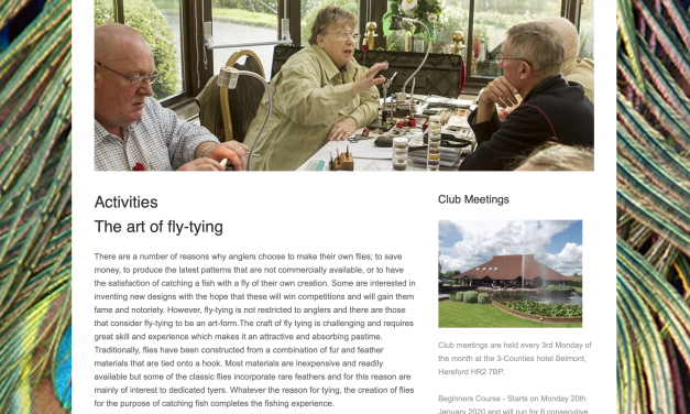 Fly Tying Club Website